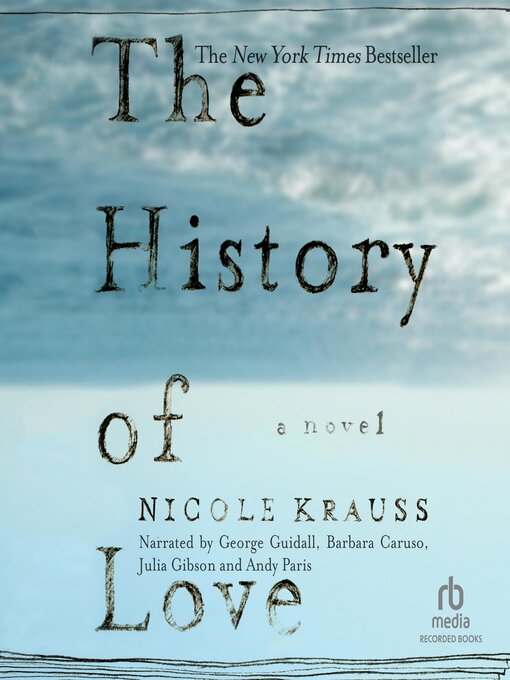Title details for The History of Love by Nicole Krauss - Wait list